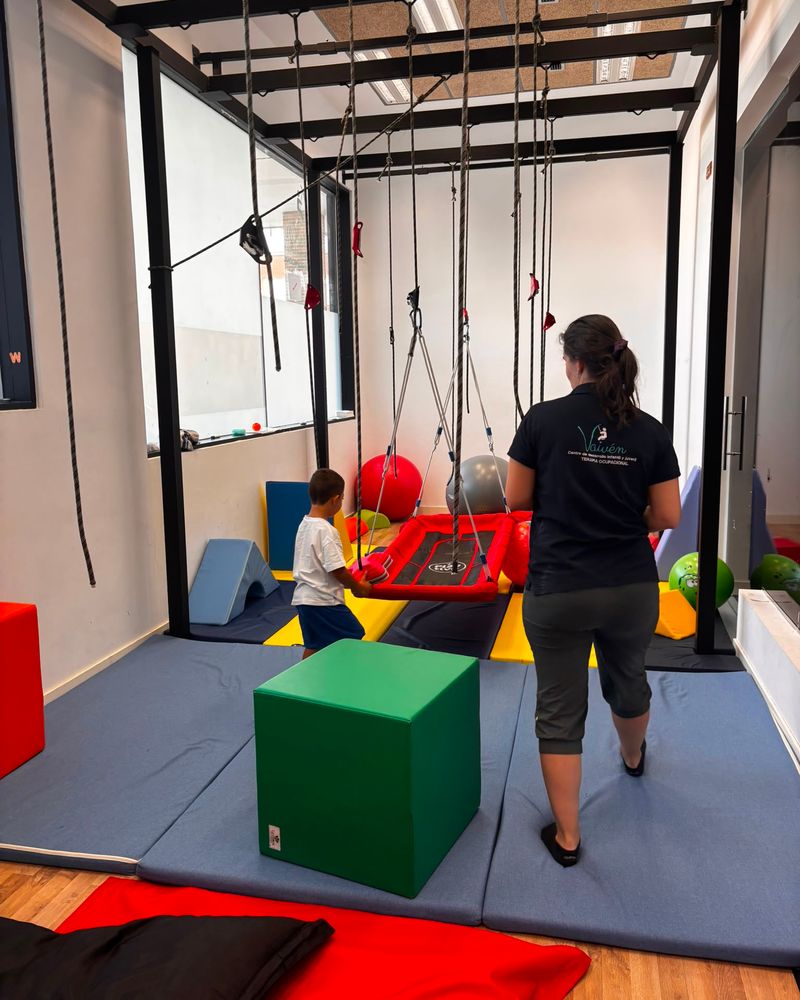 Sala de terapia del centro Vaivén en Burgos
